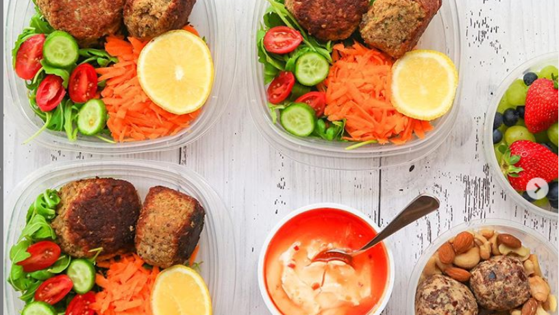 Image of PUMPKIN + BROWN LENTIL VEGGIE PATTIES