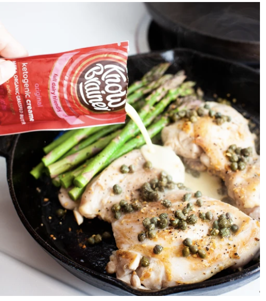 Image of Creamy Keto Skillet Chicken Dinner