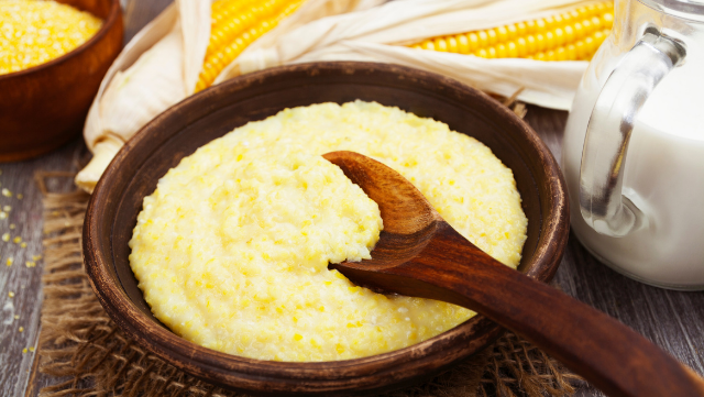 Image of Creamy Polenta with Goat Cheese 