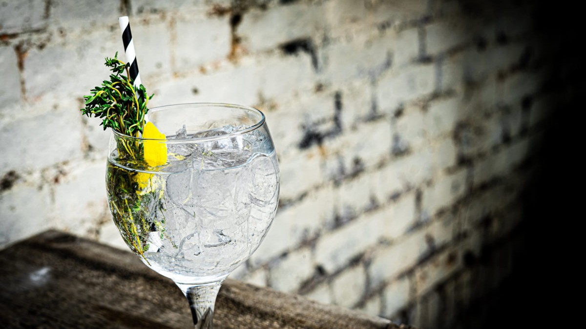 Image of Mallorcan G&T with Lemon & Fresh Thyme