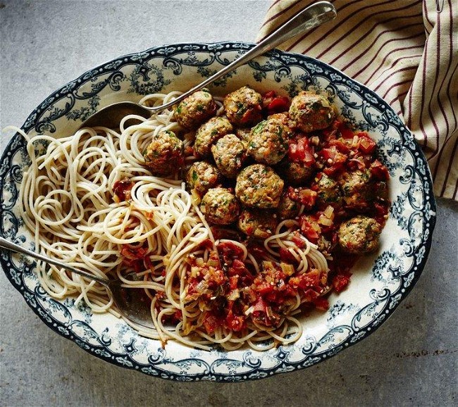 Image of High Fiber Turkey Meatballs
