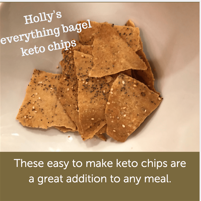 Image of Holly's everything keto chips