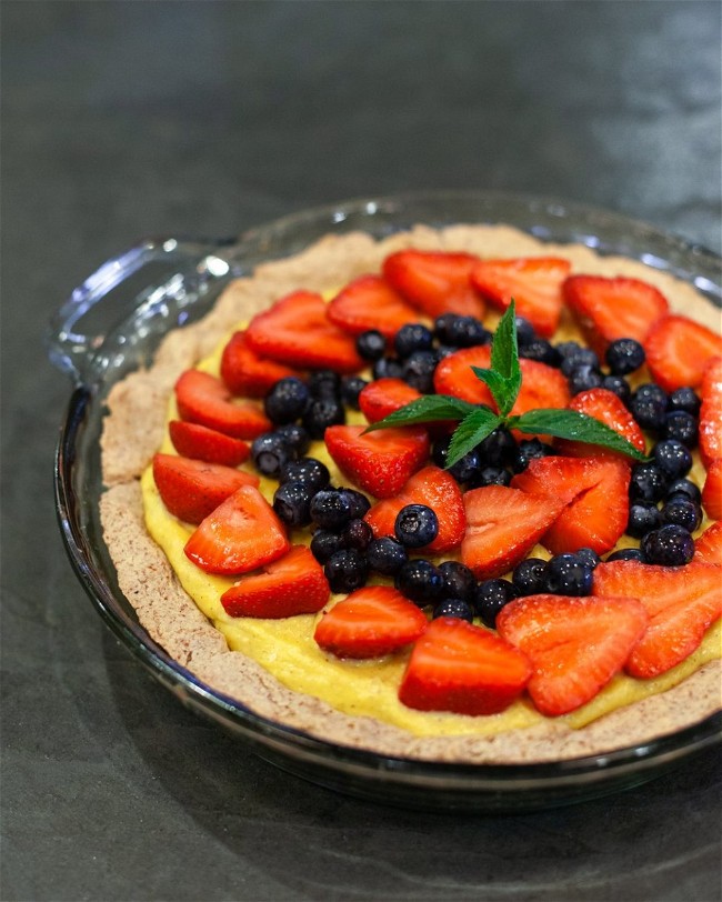 Image of Know Brainer Keto Lemon Tart