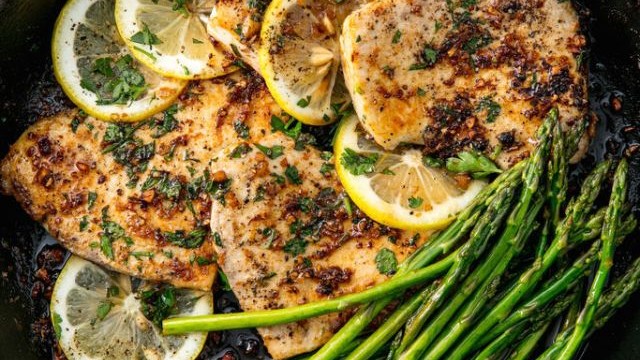 Image of Garlicky Lemon Mahi-Mahi