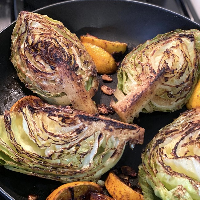 Image of Roasted Cabbage with Orange
