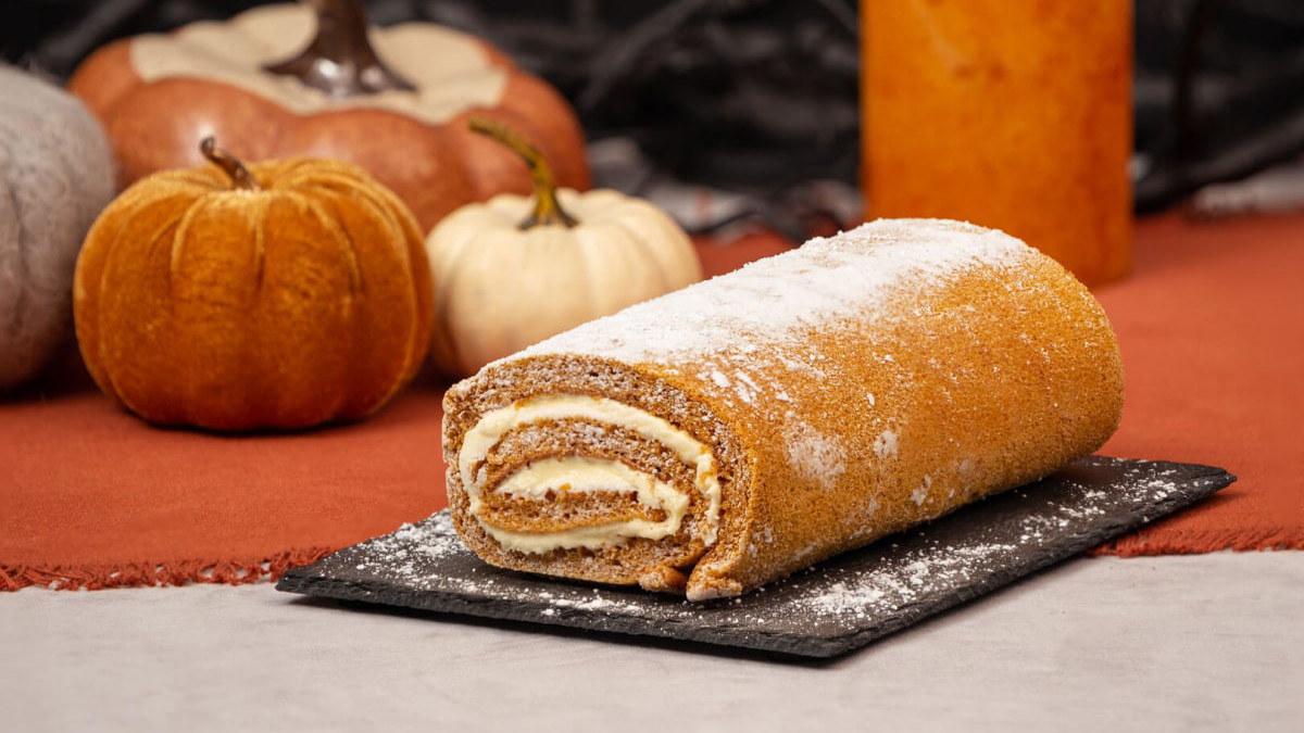 Image of Pumpkin Spice Swiss Cake Roll