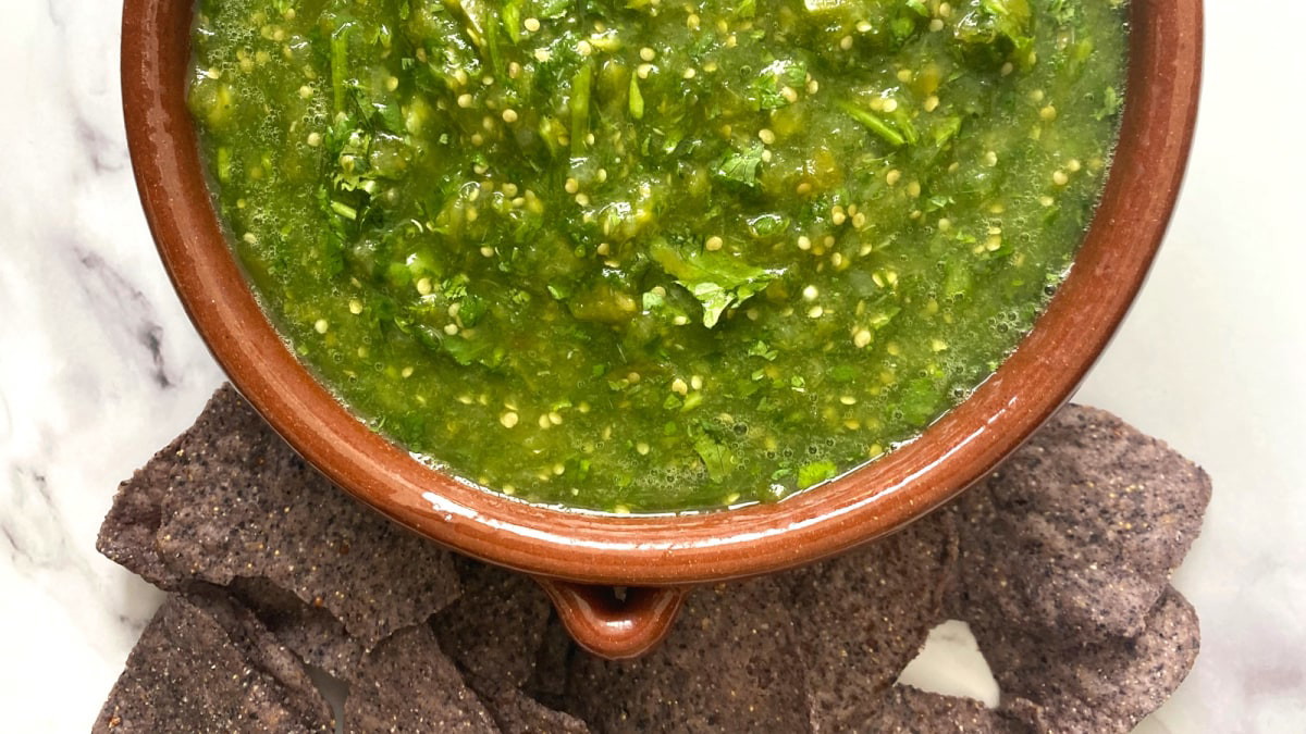 Image of Low FODMAP Tomatillo Salsa