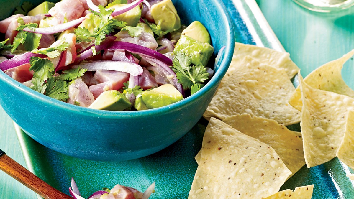 Image of Tuna Ceviche with Avocado and Cilantro