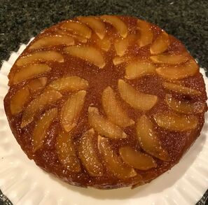 Maple Apple Upside Down Cake