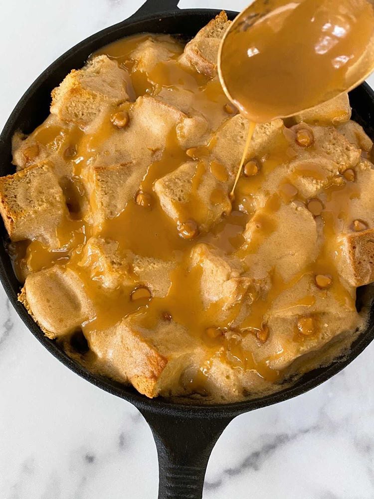 Butterscotch Bread Pudding