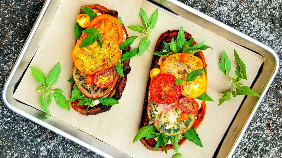 Image of Heirloom Tomato Toast
