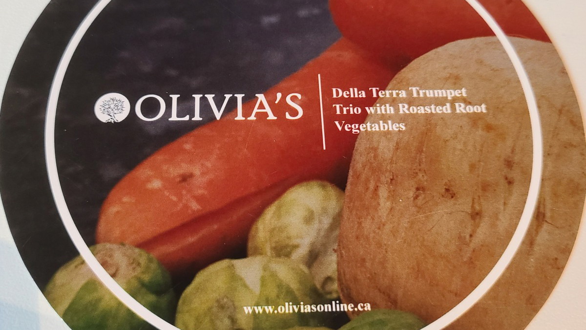 Image of Della Terra Trumpet Trio with Roasted Root Vegetables