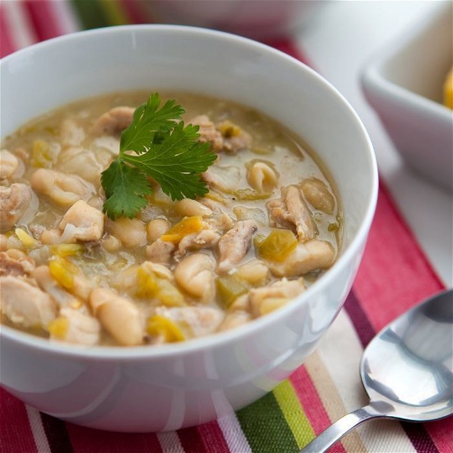 Image of White Bean Chicken Chili Soup