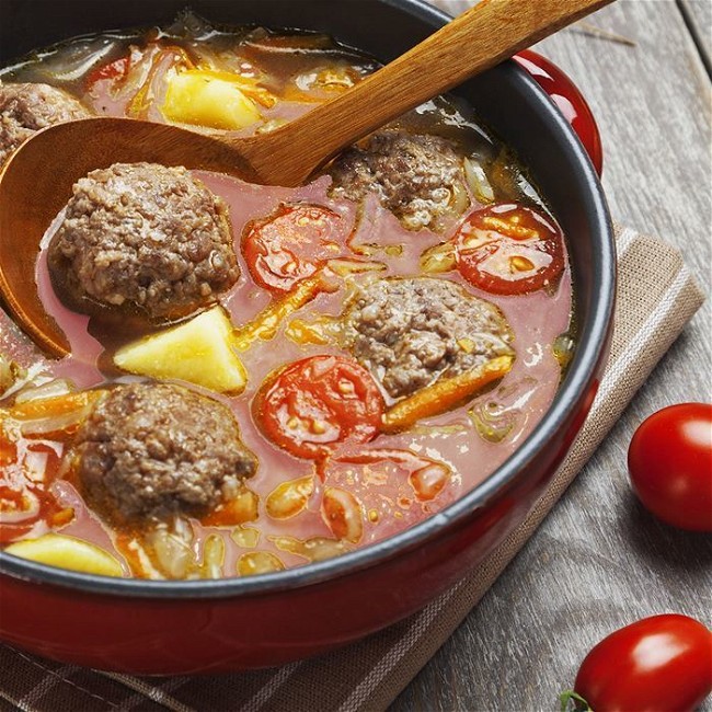 Image of Italian Meatball Soup