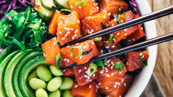 Image of Spicy Salmon Poke Bowls