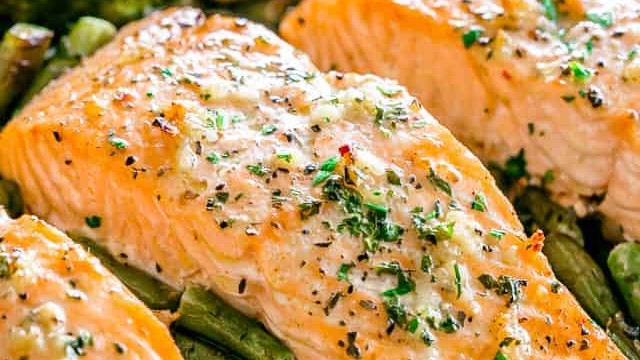 Image of Garlic Butter Baked Salmon