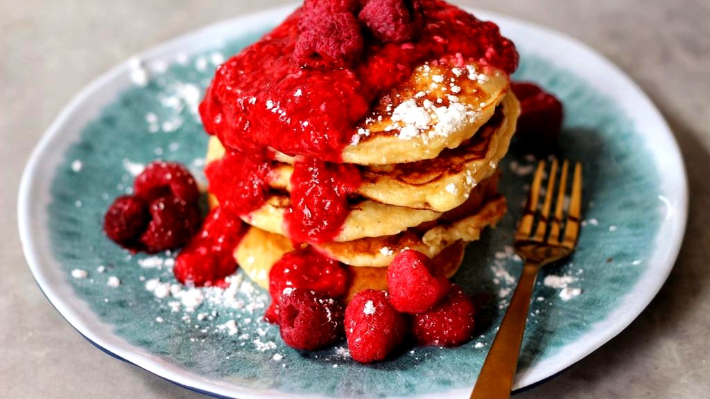 Image of GREEK-STYLE Vanille-Pancakes