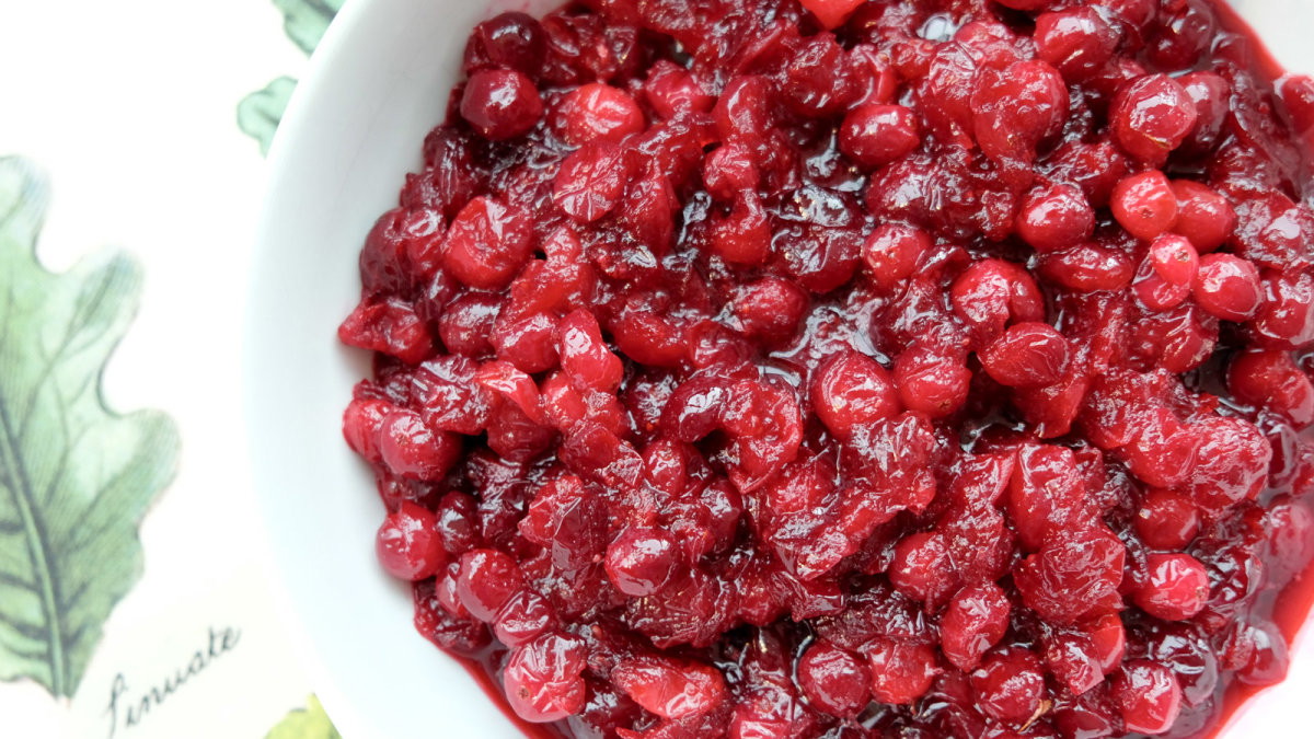 Image of Low FODMAP Cranberry Sauce