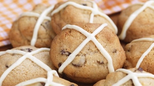 Image of Hot Cross Cookies