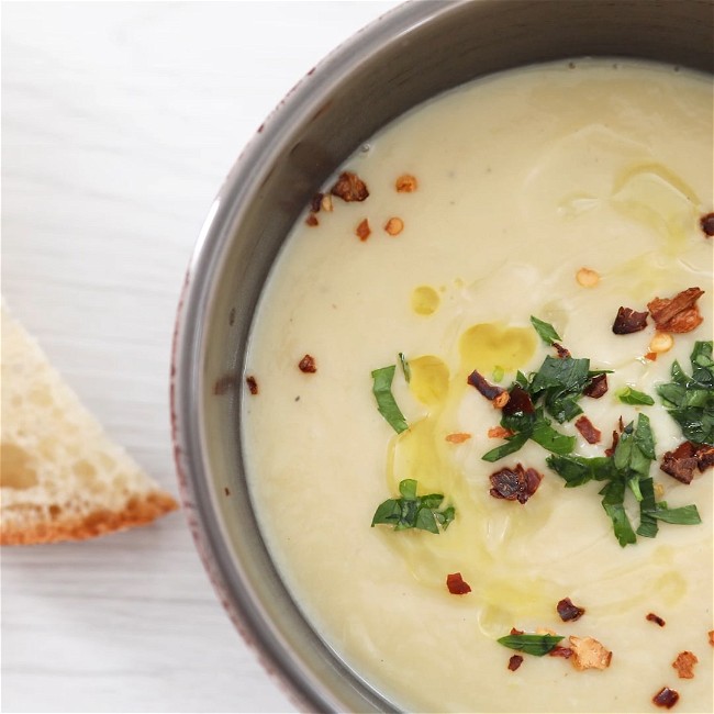 Image of White Truffle Cauliflower Soup