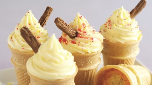 Image of Ice Cream Cone Cupcakes
