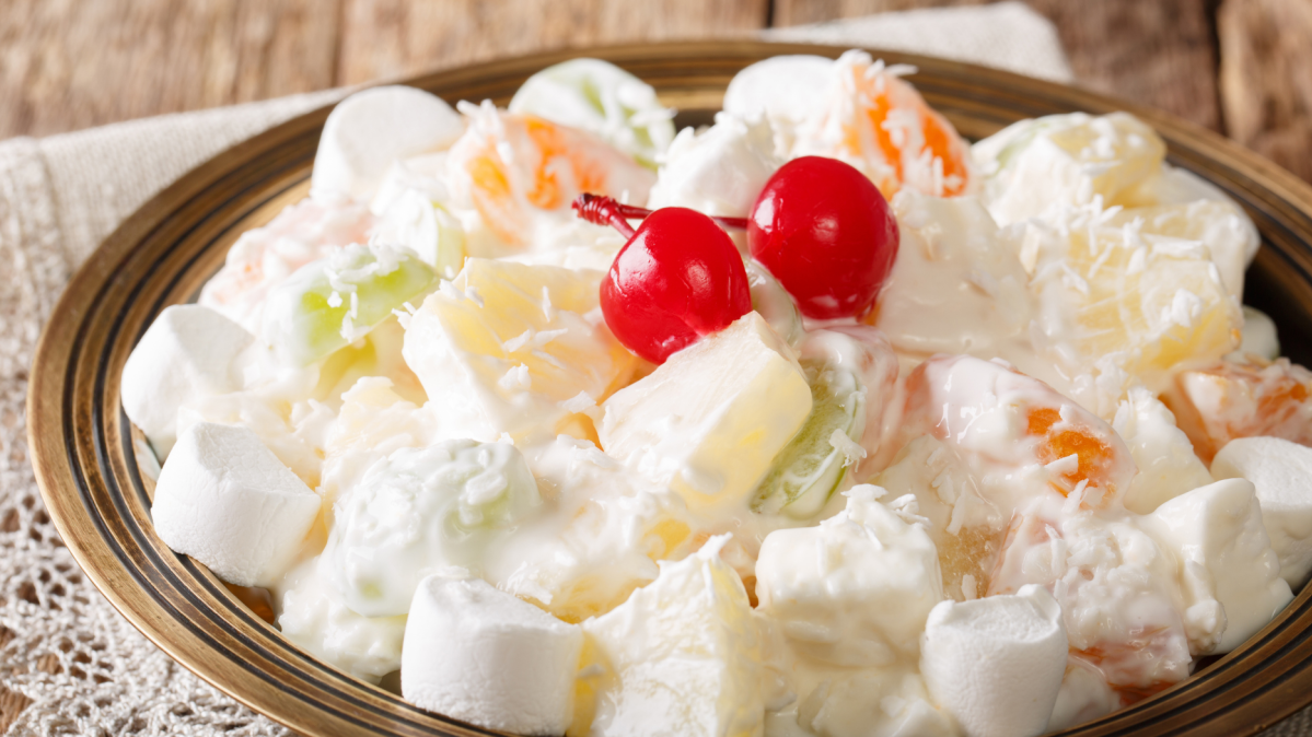 Image of Healthy Ambrosia Fruit Salad