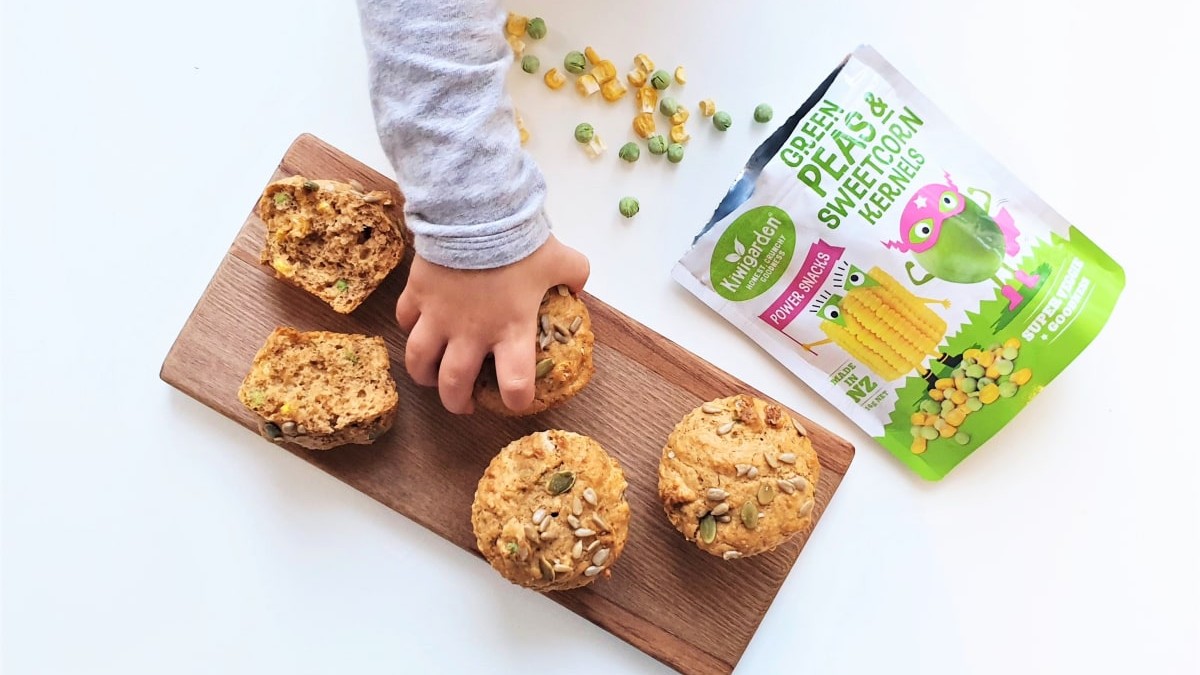 Image of Freeze-Dried Peas & Corn Power Muffins