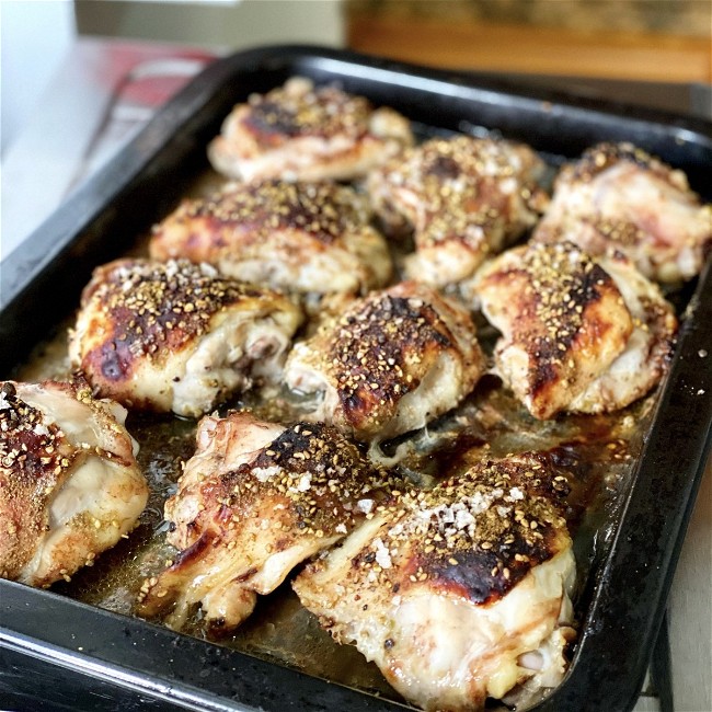 Image of Silan & Za'atar Roasted Chicken
