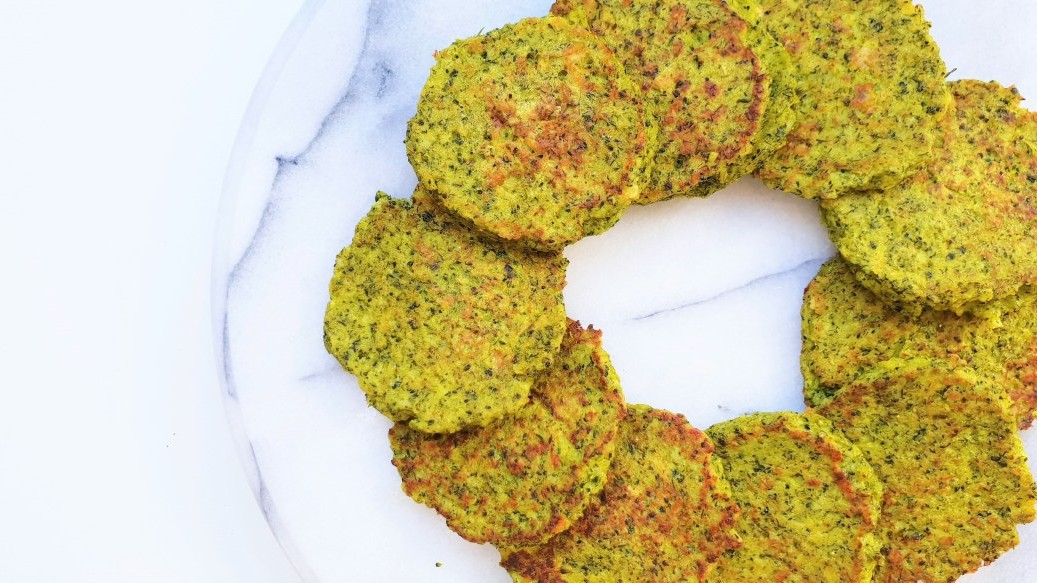 Image of Cheese Broccoli Fritters