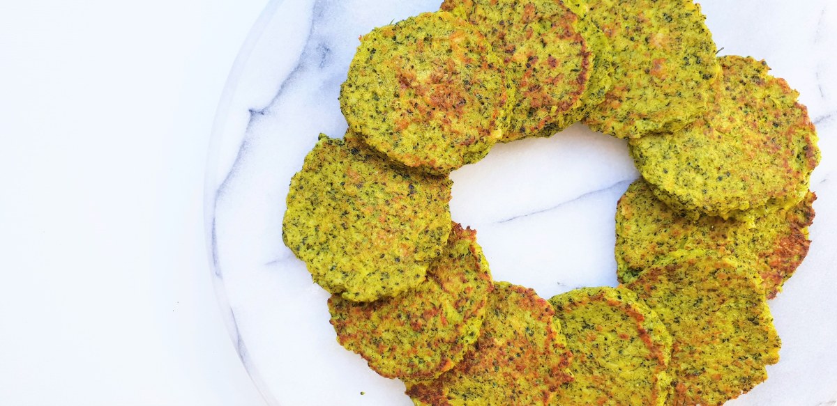 Cheese Broccoli Fritters