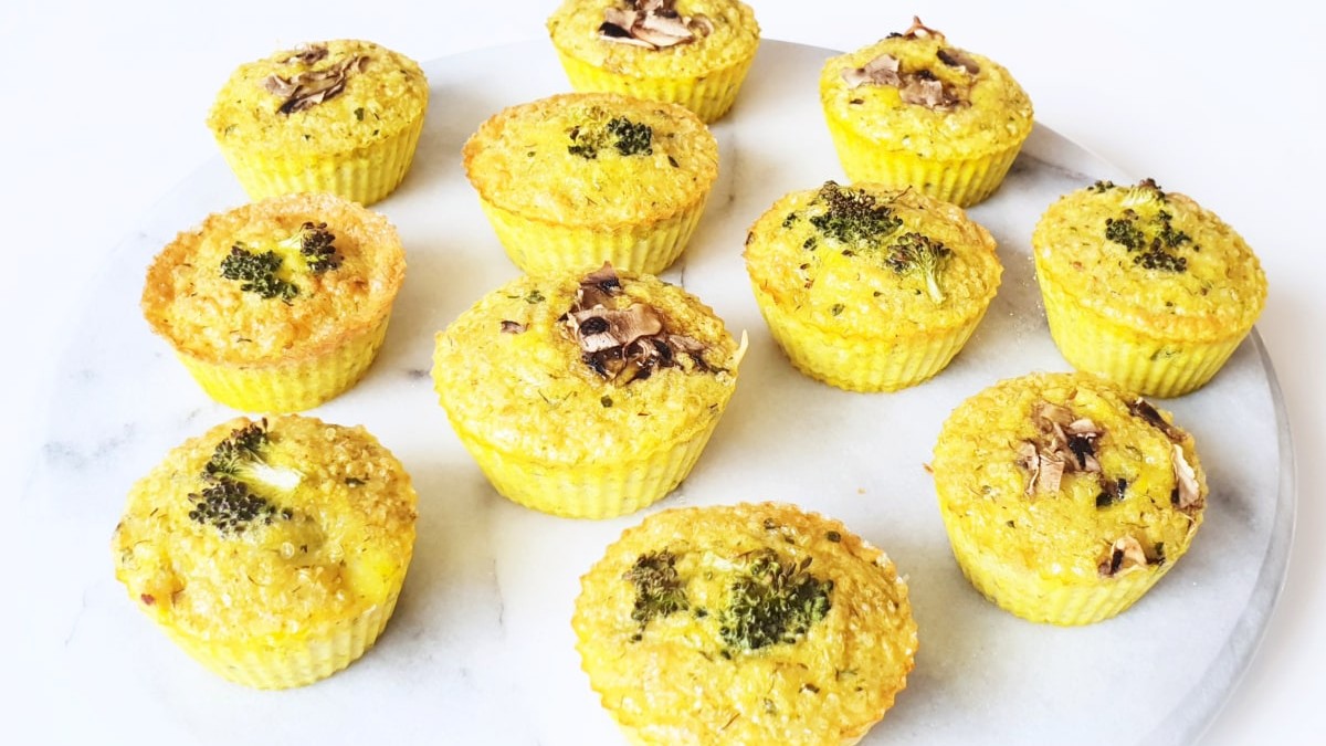 Image of The Power of Two Eggy Quinoa Cups