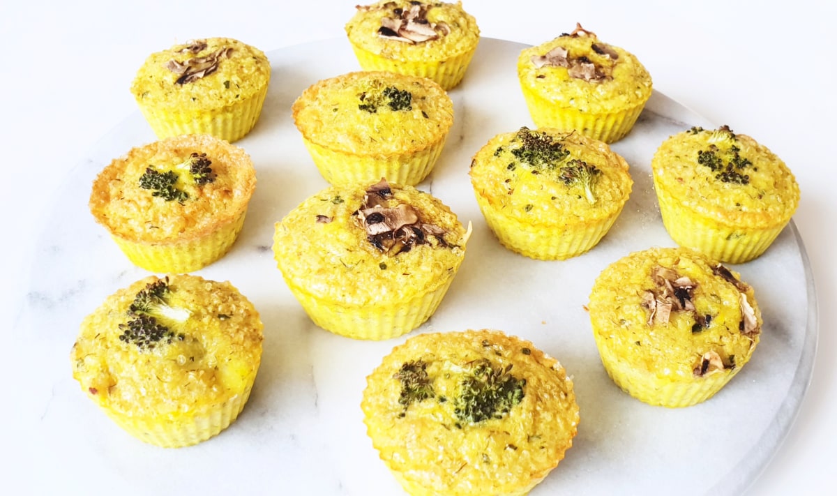 The Power of Two Eggy Quinoa Cups