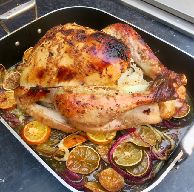 Image of cuban turkey grilled with mojo