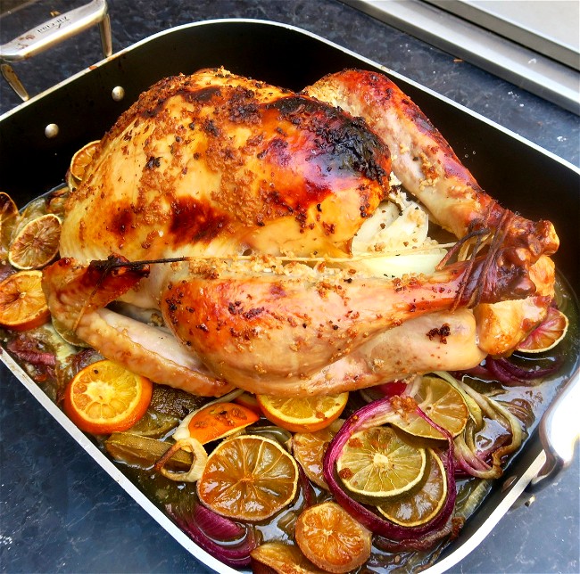 Image of cuban turkey grilled with mojo