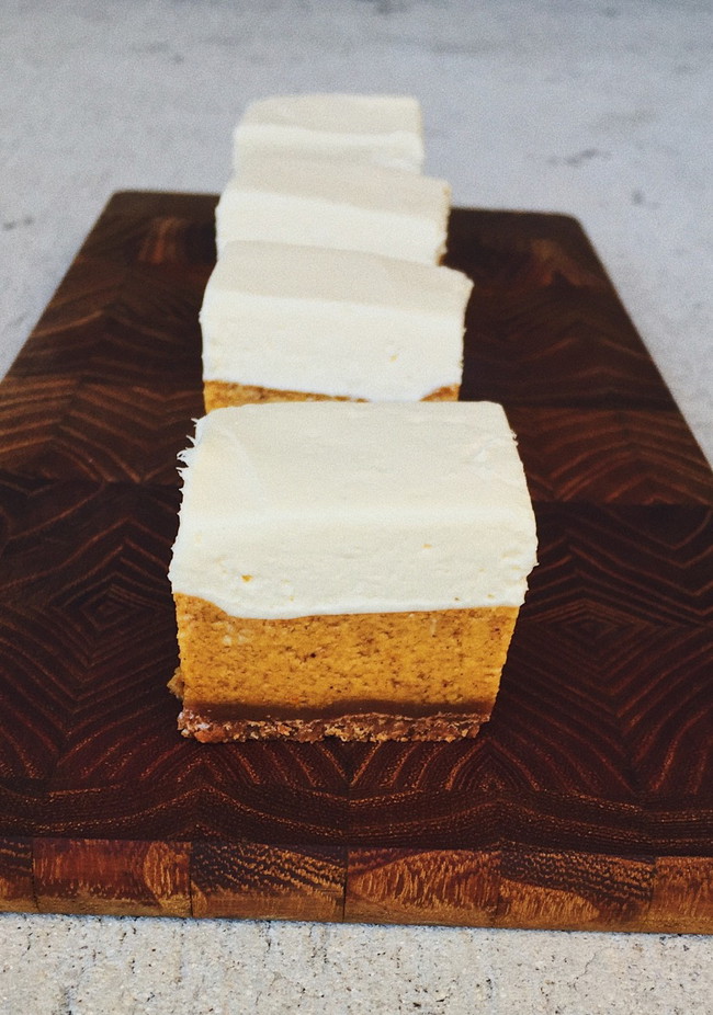 Image of Pumpkin Cheesecake Bars