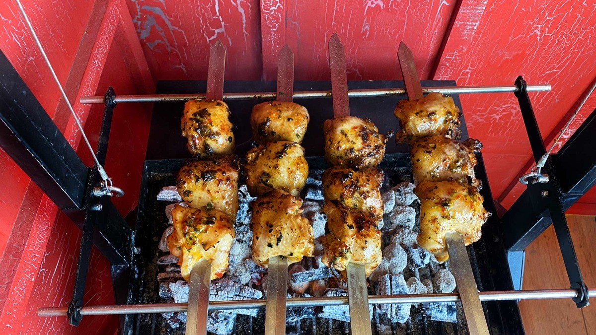 Image of Chili Chicken Thigh Skewers