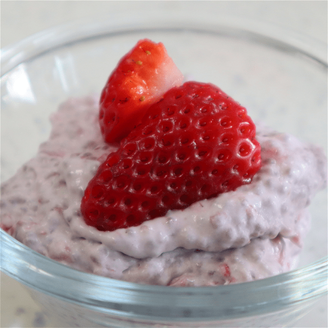 Image of Coconut Milk and Chia Seed Mousse