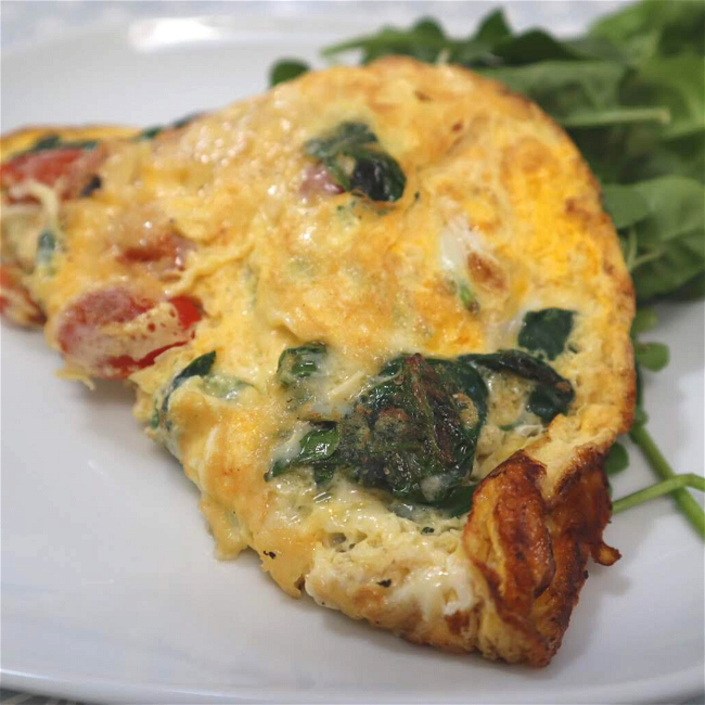 Image of Cheese & Tomato Omelette