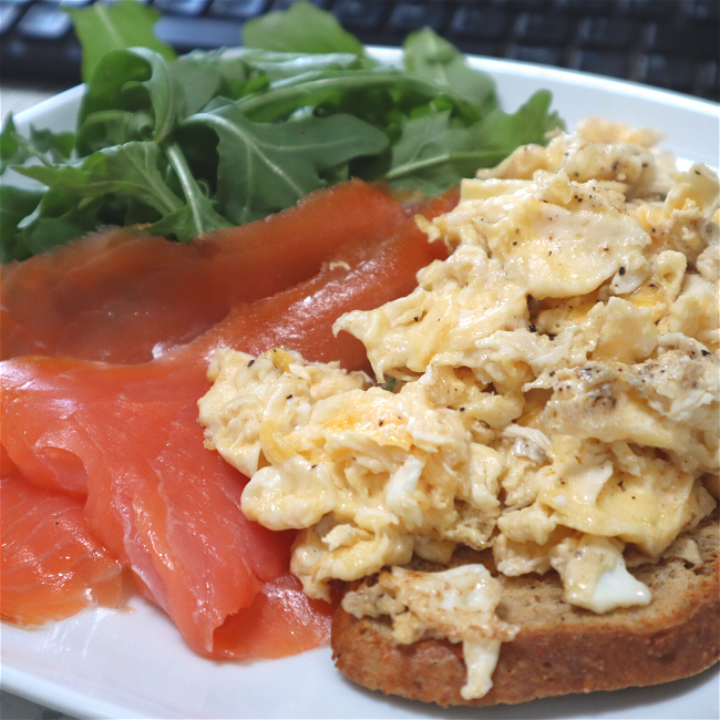 Image of Smoked Salmon & Scrambled Eggs