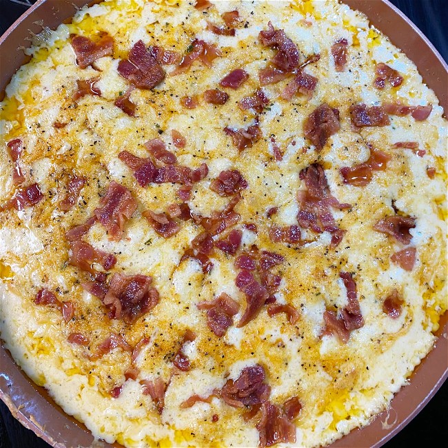 Image of White Cheddar and Bacon Corn Dip