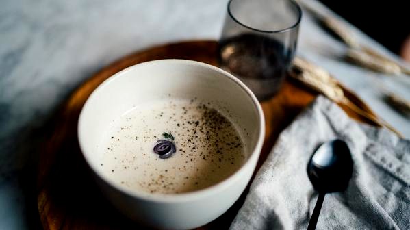Image of Creamy Keto Garlic Soup