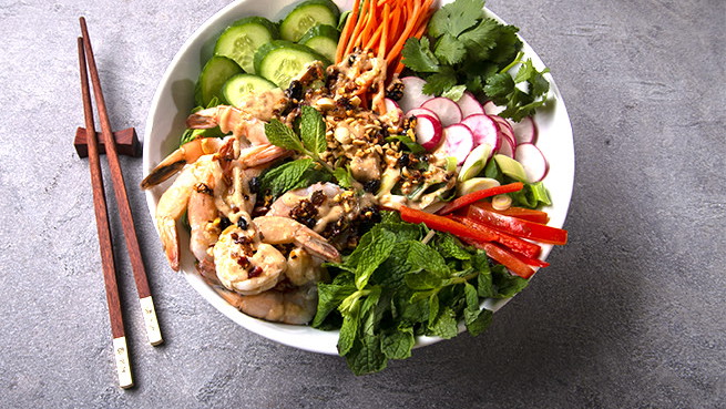 Image of Chinese Shrimp Salad + oo’mämē