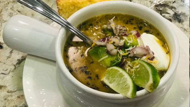 Image of Southwestern Style White Chicken Chili