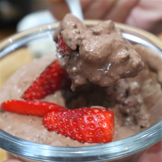 Image of Chocolate & Coconut Milk Mousse