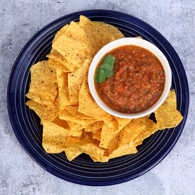 Image of Roasted Tomato Salsa with Ghost Pepper
