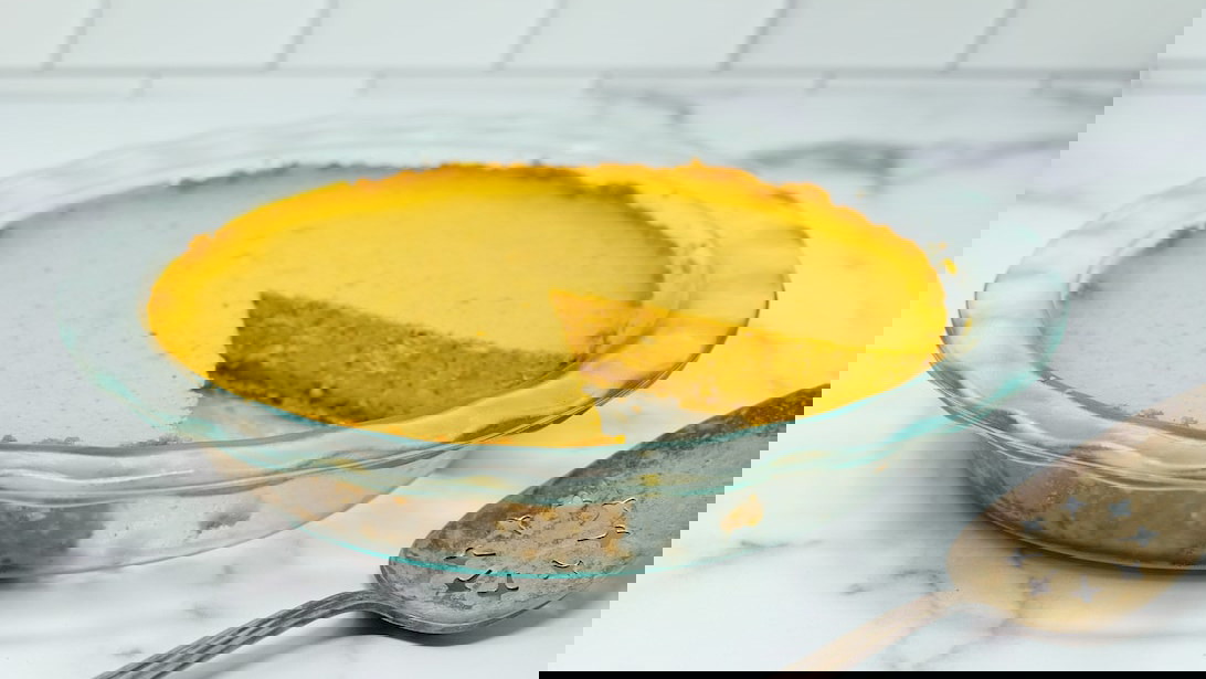 Image of Chai Spiced Maple Pumpkin Cheesecake