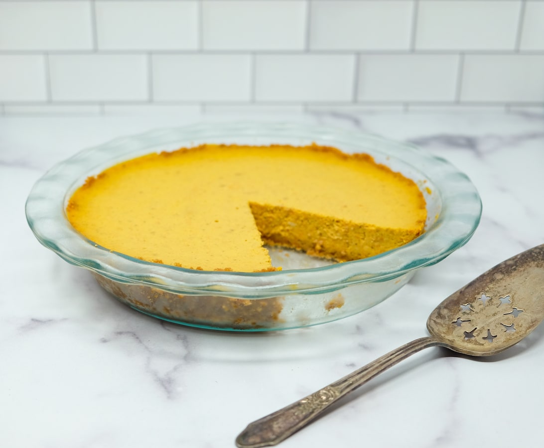 Chai Spiced Maple Pumpkin Cheesecake
