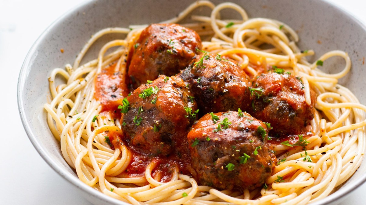 Image of Low FODMAP Meatballs with Homemade Tomato Sauce