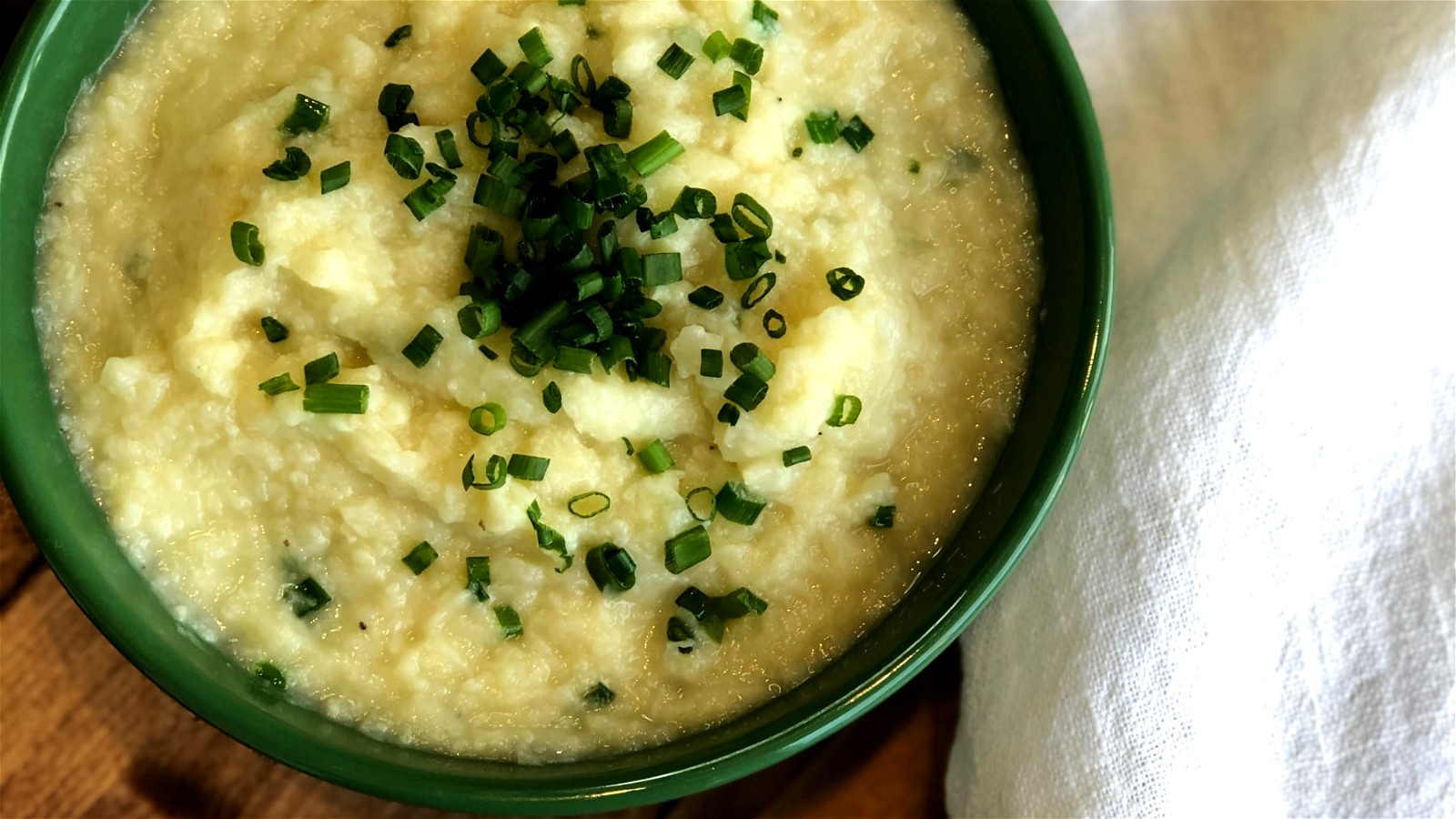 Image of SIMPLE SIDES: CAULIFLOWER MASH WITH ROASTED GARLIC