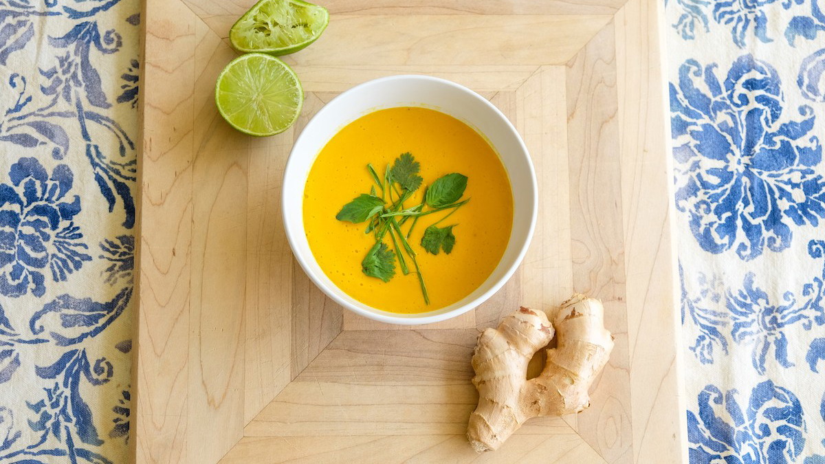 Image of Spiced Coconut Pumpkin Soup